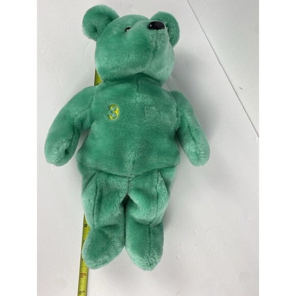 Vintage A-Rod Bear Salvino’s Big Bammers #3 Alex Rodriguez 15” Green Plush Bear - Picture 2 of 9